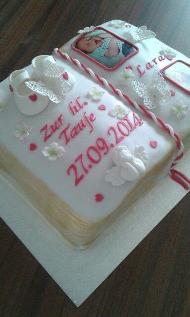 Die löffelbiskuits mit einem scharfen messer kürzen, sodass sie in etwa der höhe des tortenrands entsprechen. Taufbuch für ein Mädchen | Torte taufe, Taufe kuchen, Zur ...