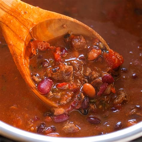 Place the roast in, along with the marinade and 1 cup of beef or other stock. Insanely Good Instant Pot Beef Chili - Life Made Simple