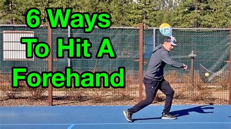 6 Ways To Hit A Forehand Spec Tennis Youtube