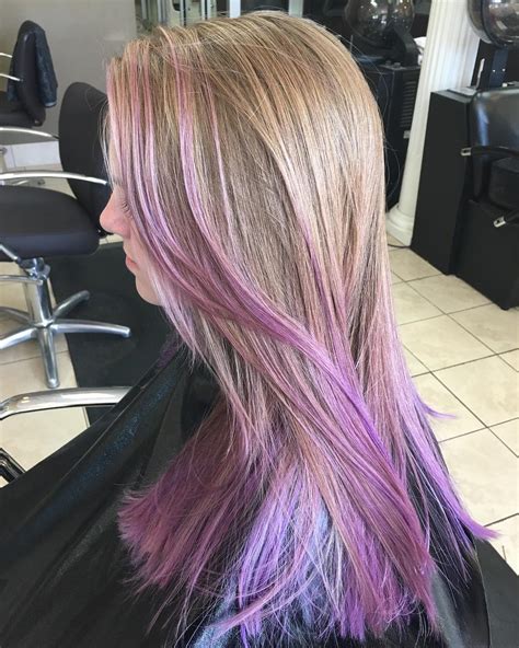 Short Hair With Light Purple Tips The Prettiest Pastel Purple Hair