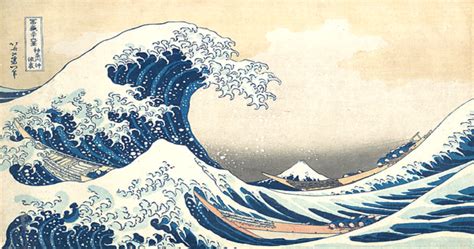 The Great Wave off Kanagawa (Katsushika Hokusai, 1833) – Project Artist X gambar png