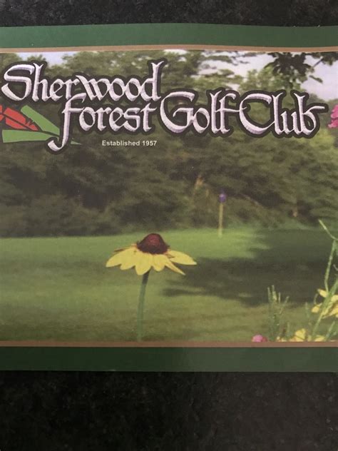 Welcome To Sherwood Forest Golf Course