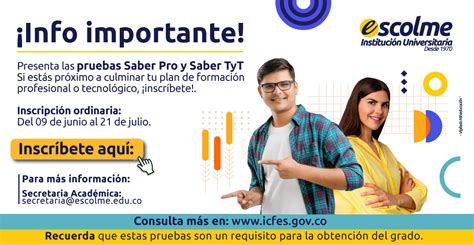 ¡prepárate Para Presentar Las Pruebas Saber Tyt Y Pro 2021 2 Escolme