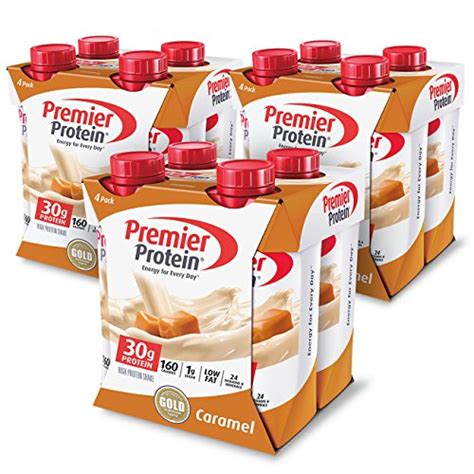 Packaged in a new 11.5oz bottle, each premier protein shake contains 30 grams of protein, complete with all of the essential amino acids, 1g of sugar, 4g carbs, 160 calories, 24 vitamins & minerals, and is also low in fat. Premier Protein Review