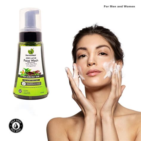Dermanest Herbal Zero Acne Face Wash Age Group Adults Packaging Size