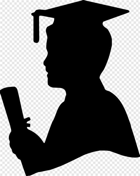 Silhouette Graduation Cap Clipart Free Joicefglopes