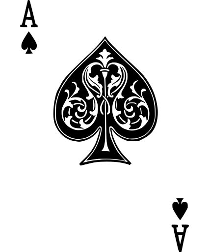 Ace Of Spades Card Design Anibal Hwang