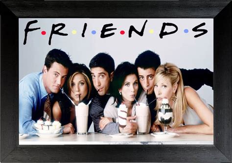 Friends Series Poster Wall Frame Poster Tv Series 18x12 By