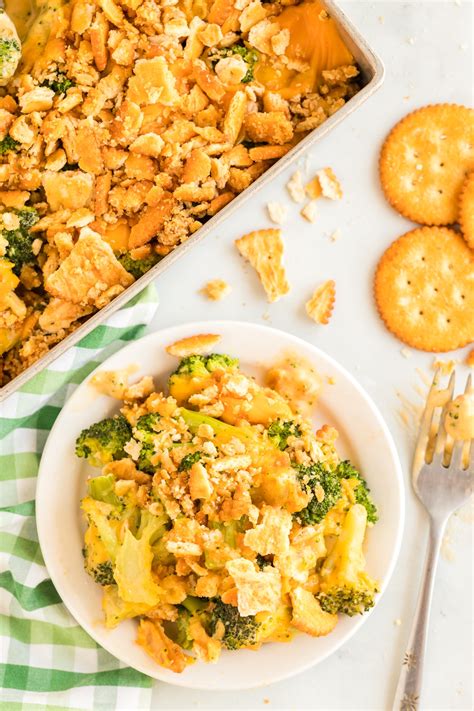 I then pour the broccoli back into the pan to coat it and return it all to the casserole dish. Easy Broccoli & Cheese Casserole - Made To Be A Momma
