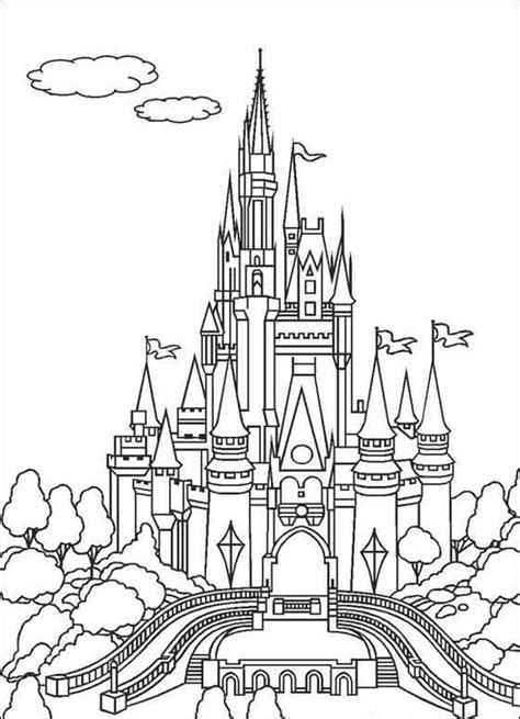On the other hand, there are also the larger ones that are completed with multiple towers. 12 Best Free Printable Castle Coloring Pages for Kids and ...