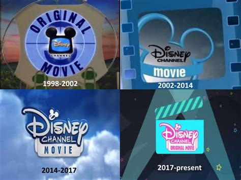 Disney Channel Movie Logos Through The Years By Mnwachukwu16 On Deviantart