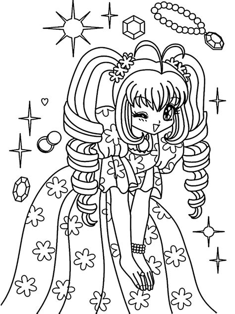 Dibujos de animes para colorear - Imagui