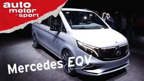 Mercedes-Benz Concept EQV (2020) - GENF 2019 I auto motor ...