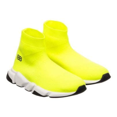 Maybe you would like to learn more about one of these? | Balenciaga Tess Trainer Socks - Available at Smallable ...