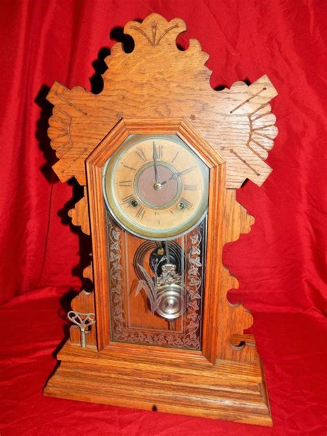 Ansonia Antique Kitchen Clock Early 1900s In Great By Wsloutlet 135