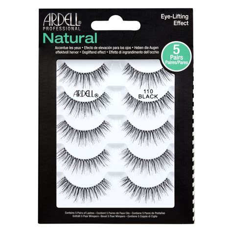 5 Pack Of 110 Black Lashes By Ardell Eyelash Extensions Sally Beauty