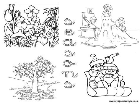 Maybe you would like to learn more about one of these? Dibujos Para Pintar De Las 4 Estaciones Del Año - Dibujos ...