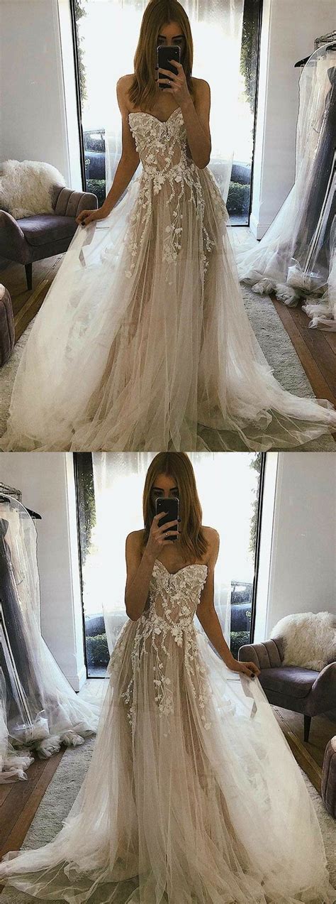 421 preise ✅ für meerjungfrau hochzeitskleid vergleichen. Lang A-Linie Herzausschnitt Pinsel Schleppe Tüll ...