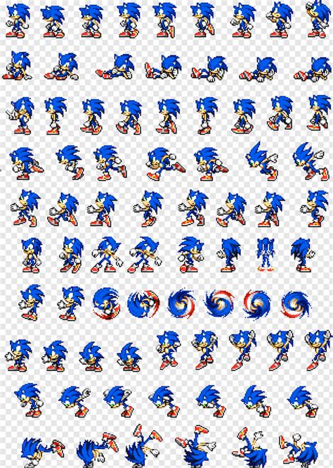 Sonic Sprite Modern Sonic Advance Sprites Transparent Png 635x892