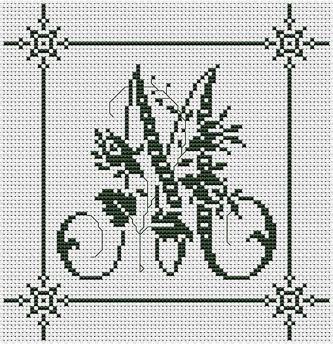 Maybe you would like to learn more about one of these? Antique Monogram Alphabet Cross Stitch Pattern Roses ...