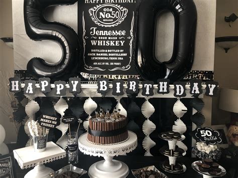 At a small family gathering, opening presents can be part of the fun. Jack Daniels themed party | Jack daniels birthday, Jack ...