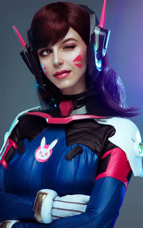 800x1280 Dva From Overwatch Cosplay Nexus 7samsung Galaxy Tab 10note