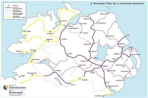 Northern Ireland Looks To Build 1000km Of Greenways