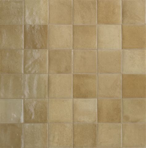 Zellige 2022 Sand Gloss Ceramic Tiles Mandarin Stone