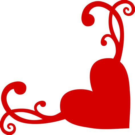Valentine Heart Corner Seamless Panel Cdr File Free Download Vectors File