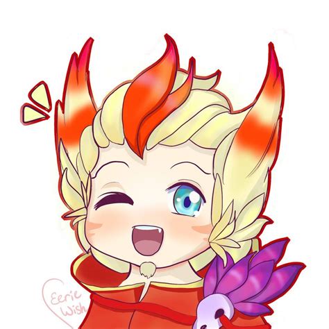 Rakan Chibi Icon By Eeriewish League Of Legends Music League Of