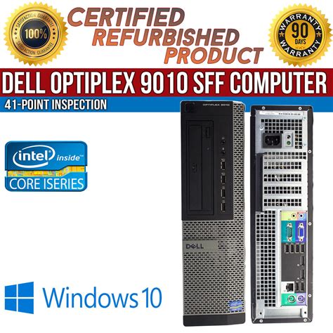 Dell Optiplex 9010 Sff Intel I5 8gb Ram 500gb Hdd Win 10 Usb Vga B