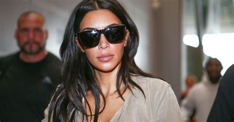 Kim Kardashian Puts On Very Busty Display As She Almost Bursts Out Of