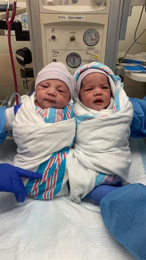 Miraculous Birth Sydney Couple Celebrate The Rare Natural Birth Of Their New Twins As They