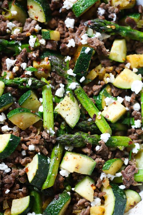 This mexican beef 'n rice skillet recipe from delish.com is in a large skillet over medium heat, heat oil. Ground Beef Veggie Skillet Recipe - Primavera Kitchen