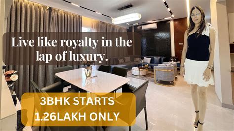 Live like royalty in the lap of luxury. 3Bhk Luxury Apartment #