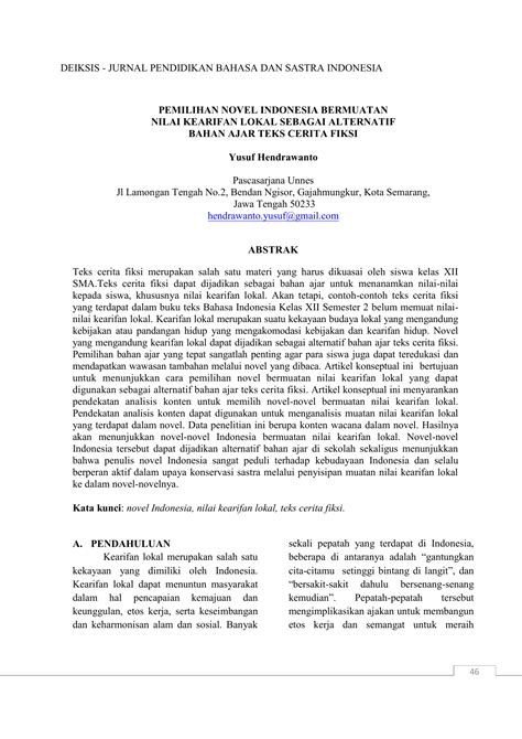 10 Contoh Cerita Fiksi Pendidikan