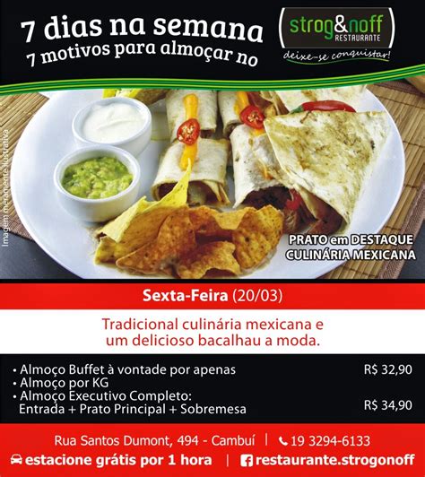 Restaurante Strogonoff Tradicional Culin Ria Mexicana