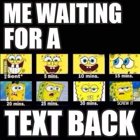 Spongebob Waiting Meme Fwtai