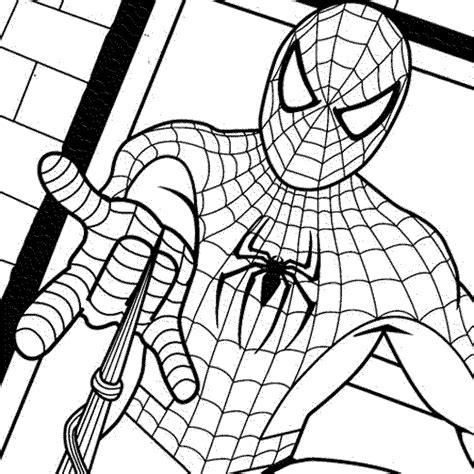 Print And Download Spiderman Coloring Pages An Enjoyable Way To Learn Color