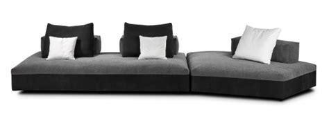 The monopoli sofa comes with fabric or leather removable cover and is also available in the déco version. Monopoli sofà by Désirée - Divano Marc Sadler