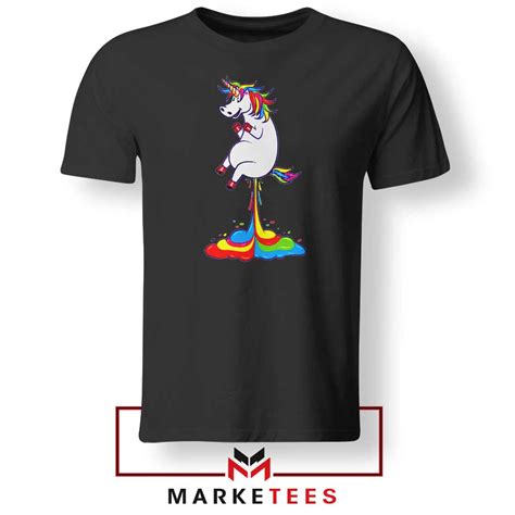 Unicorn Fart Rainbow Tshirt Legendary Creature Tee Shirts