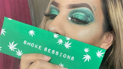 Melt Cosmetics Smoke Sessions Palette 420 Makeup Look Youtube