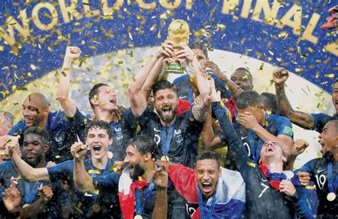 France Lift Second World Cup After Winning Classic Final Oman Observer
