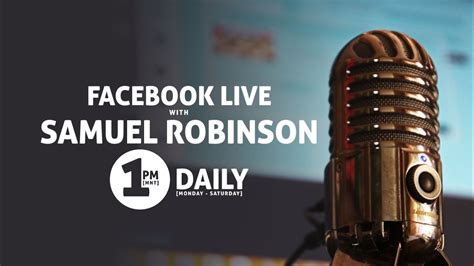 Live With Sammy Robinson Want To Pray For You Today Youtube