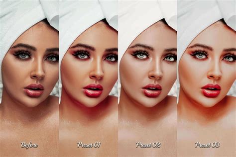 34 perfect skin photoshop actions acr luts filtergrade