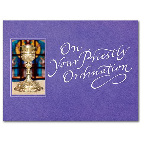 On Your Priestly Ordination Card The Catholic T Store