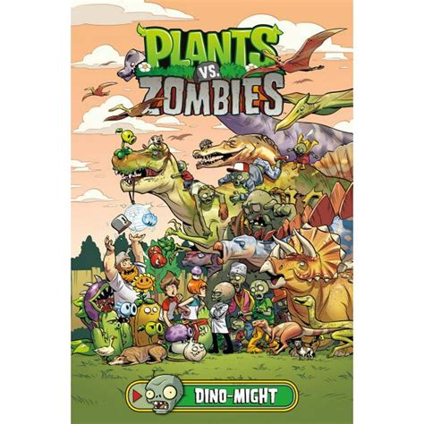 Plants Vs Zombies Volume 12 Dino Might Hardcover
