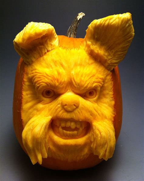 Print out the stencil pattern. CARVED PUMPKIN DOG - Google Search | Dog pumpkin, Griffon ...
