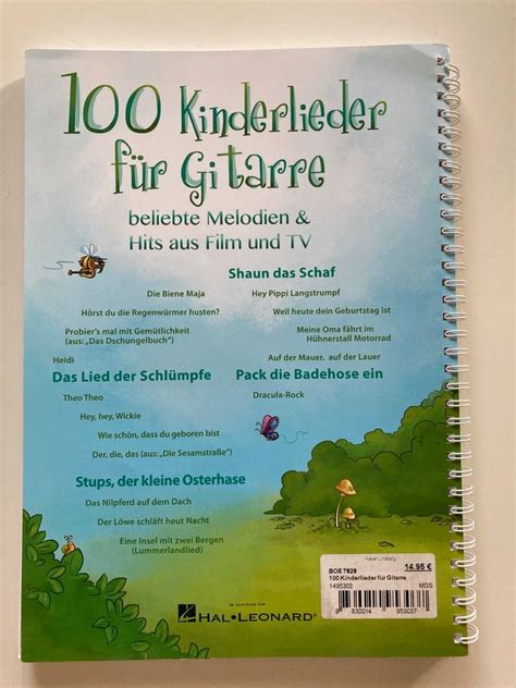 Notenbuch 100 Kinderlieder Für Gitarre In Bayern Wolfratshausen Ebay Kleinanzeigen Ist