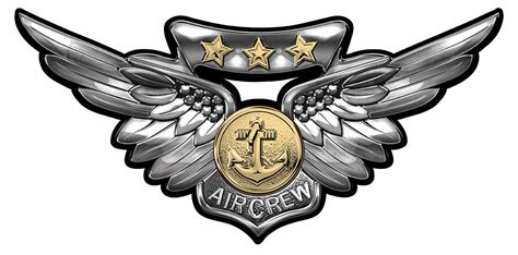 Usmc Navy Combat Air Crew Wings All Metal Sign Large 16 X 7